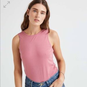 Women’s fitted racer front tank, Richer Poorer